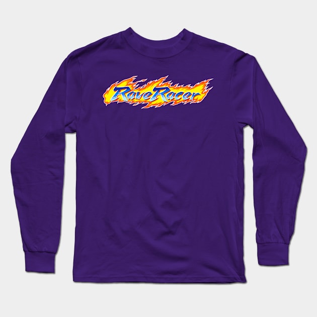 Rave Racer Long Sleeve T-Shirt by LeeRobson